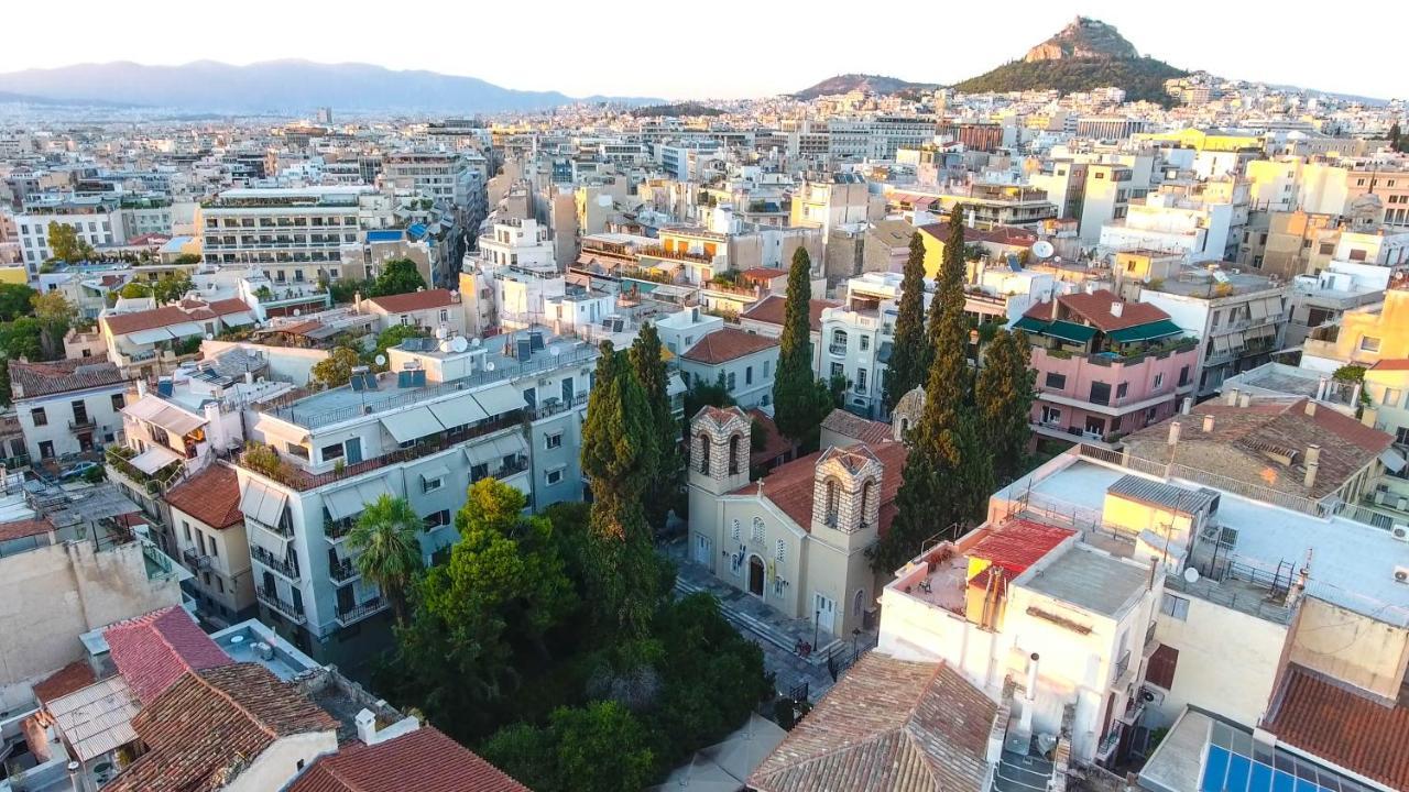 The Student & Travellers Inn Athen Exterior foto